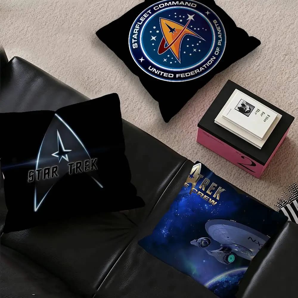 TV S-Star T-Trek Anime Cushion Cover Polyester Sofa Cushions Decorative Throw Pillows Home Decoration Pillowcover