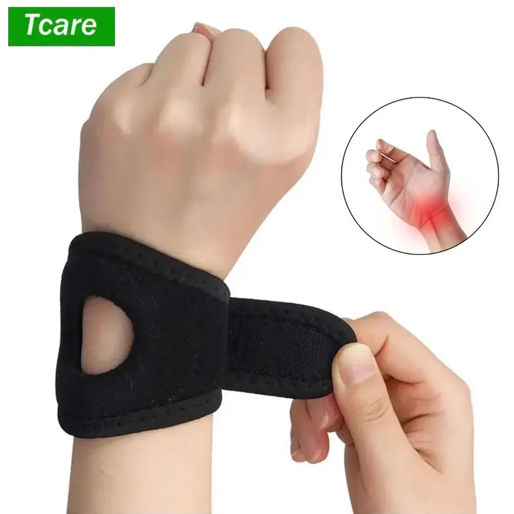 1 pz TFCC tutore da polso tutore da polso ulnare con cuscinetto a compressione per dolore al polso con lato ulnare, TFCC Tear, supporto per le mani sportivo