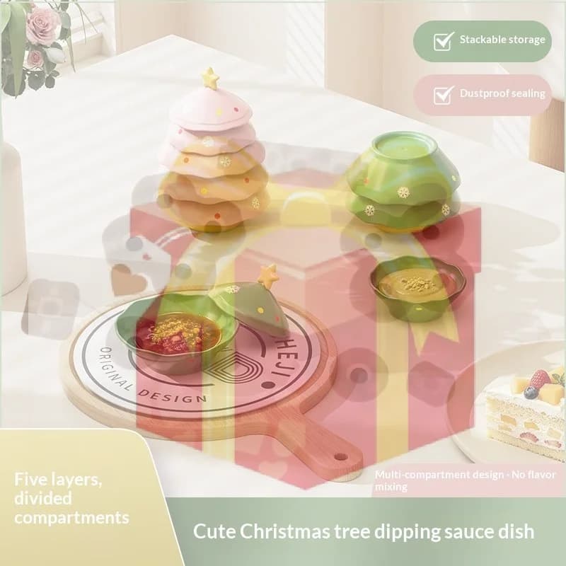 【HG】Sauce Dish Dipping Bowls Plastic Seasoning Dish Appetizer Seasoning Serving Dishes Sets Tray Spice Plates Kitchen Tableware