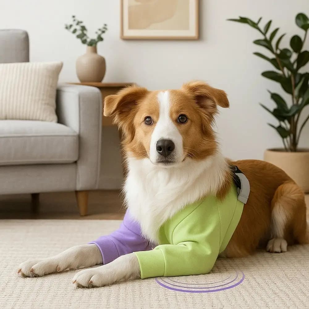 Protection Ginocchio Cane Practical and Calda, Anti-Leccata, Adjustable, Protection Elbow, Breathable, Soft, Knee for Dogs, Protection Articulations