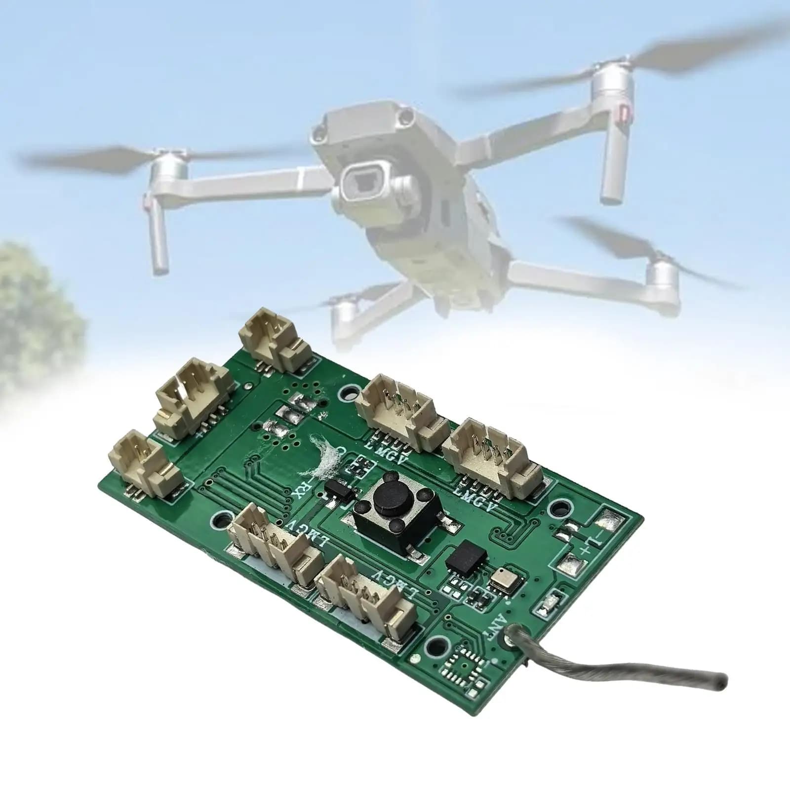 Receiving Card for Aeromobili RC, Spare Parts and Accessories for Droni RC, Professional Principal Card Practice for Quadricottero S99