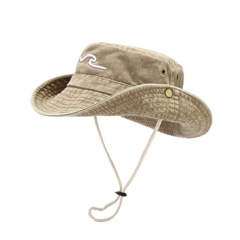 Cappello da pescatore con motivo ricamato in cotone primaverile 2023 cappello da pescatore cappello da sole da viaggio all'aperto per uomo e donna 127