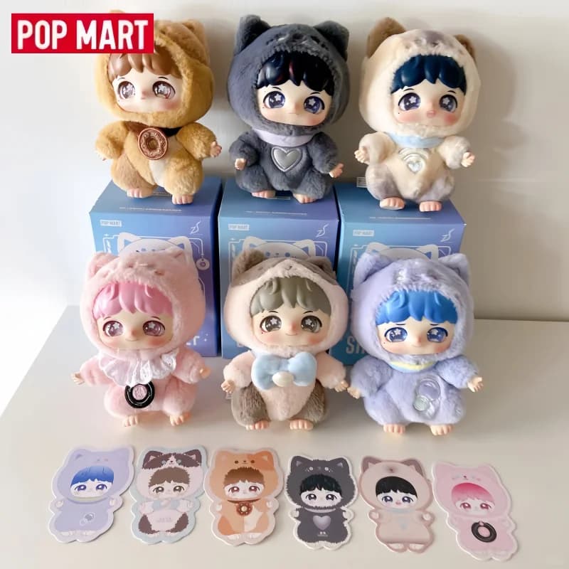 POP MART X ZHOU SHEN SHENSELF Serie Trendy Blind Box Mystery Box Guess Bag Giocattoli Doll Desktop Ornament Collection Anime Figure