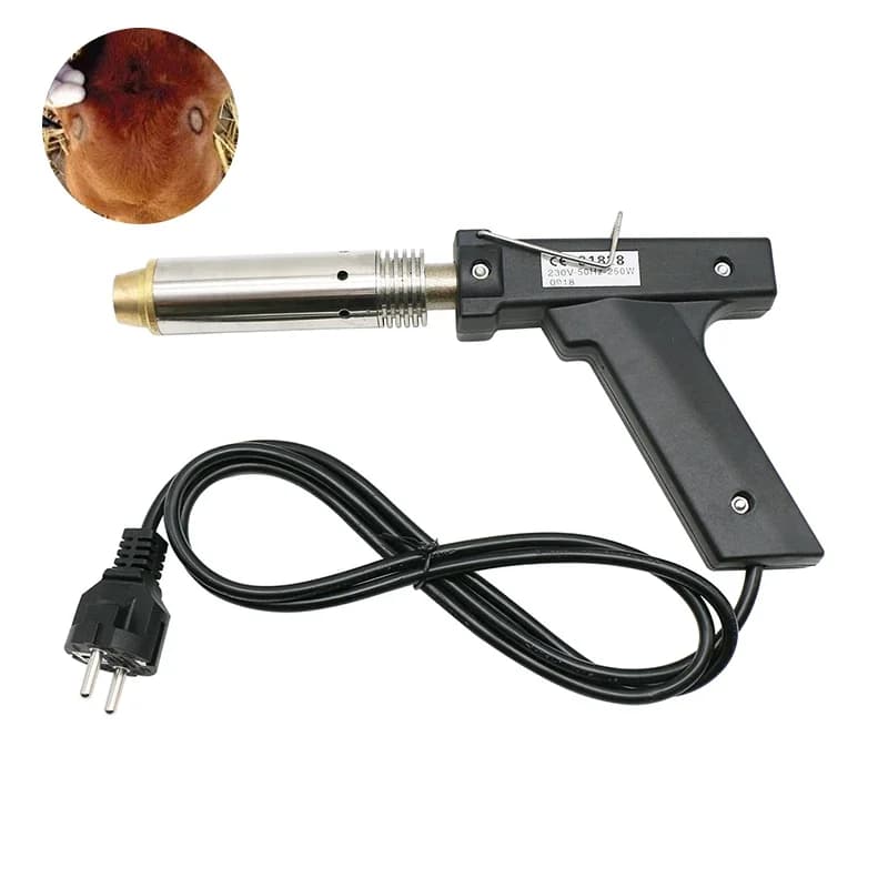 1 Pz Bovini Capra Elettrico Dehorner Macchina Conveniente Dehorning Macchina Senza Sangue Tipo di Pistola Riscaldamento Veloce Attrezzature Agricole