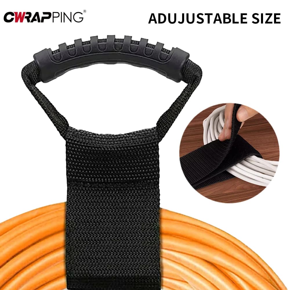 Cinghie di stoccaggio resistenti Gancio per cintura Cavo di prolunga Supporto per tubo flessibile Organizzatore con ganci per piscina da garage per accessori per auto domestiche