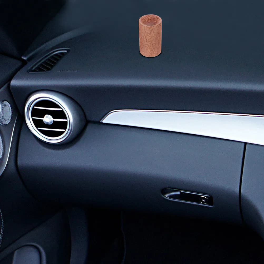 2Pcs Car Aromatherapy Diffuser Wood Natural Essential Oil Diffusing Wood Long-Lasting Car Perfume Diffuser Home Office Air