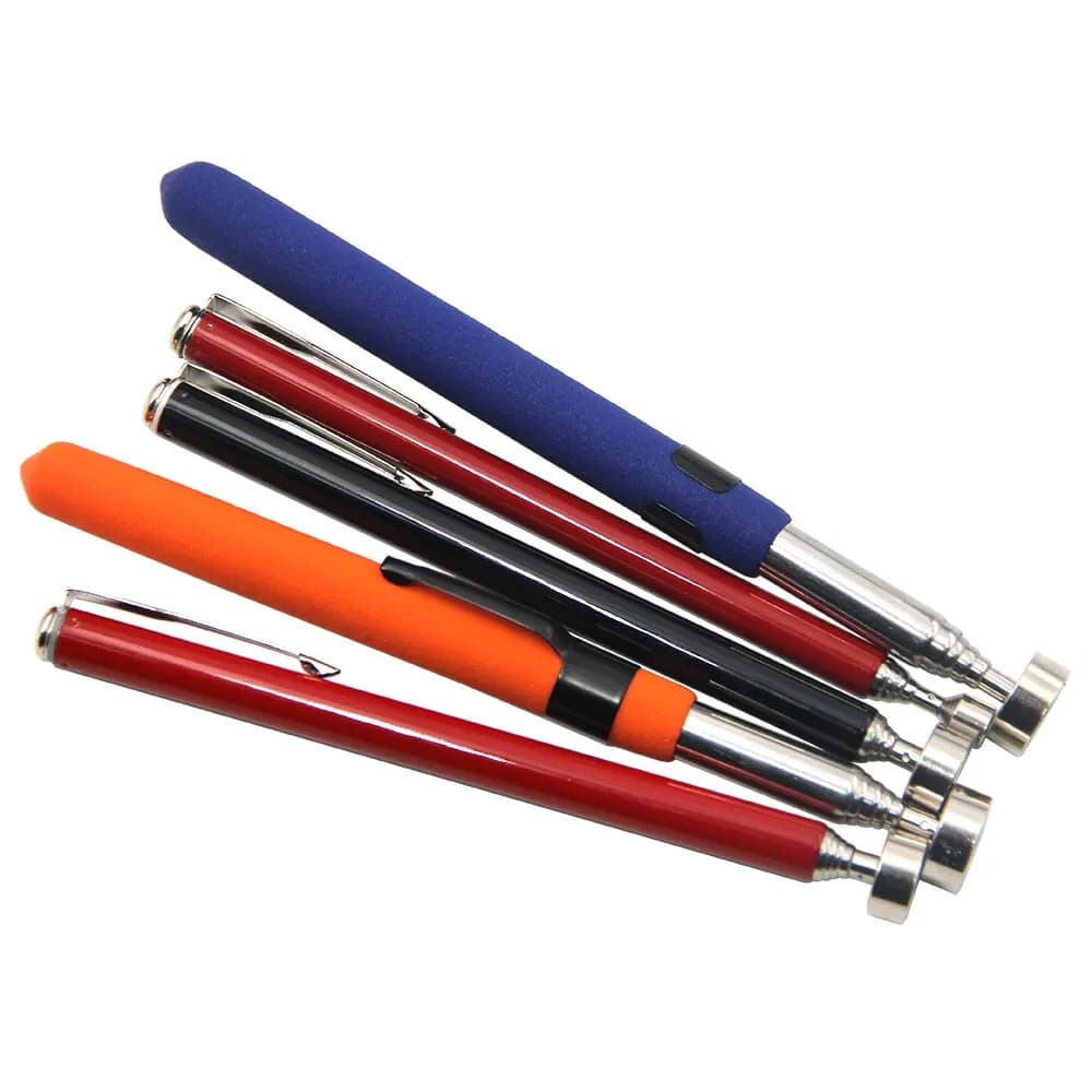8Lb Magnetic Retractable Pick Up Tool Telescopic Iron Rod Portable Auto Repair Extractor Pen Clip