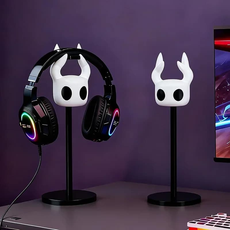 Hot Sale Hollow Knight Game Figures Style Esport Room Decoration Headphones Stand And Controller Holder Desktop Ornaments Models