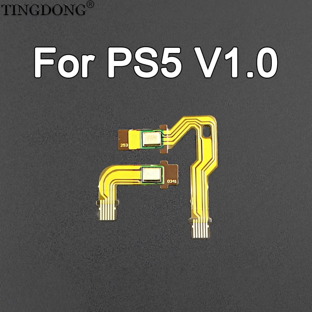 Cavo flessibile per microfono per controller wireless PS5 DualSense, cavo a nastro sostitutivo con microfono integrato per PS5