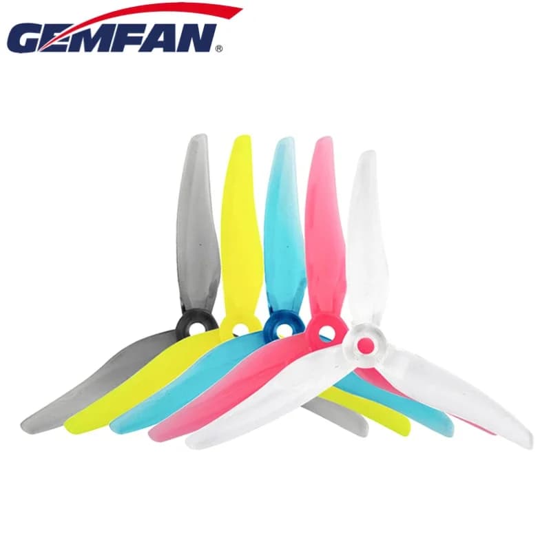 Gemfan Hurricane 51466 V2 5 pollici 3 pale CW CCW elica per 2306 motore Brushless RC FPV multirotore elicottero droni da corsa