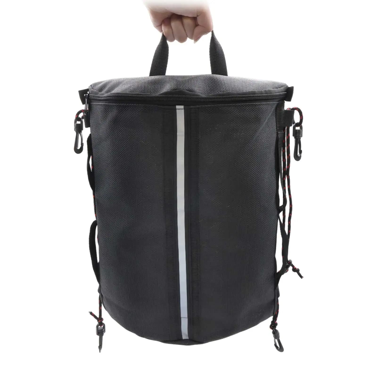 Borsa da Ponte per Paddle Board con 4 Ganci, Organizer Portaoggetti da Ponte in Rete Teslin ad Alta Resistenza per Paddle Board, Tavole da Surf, Kayak, Barche, Canoe