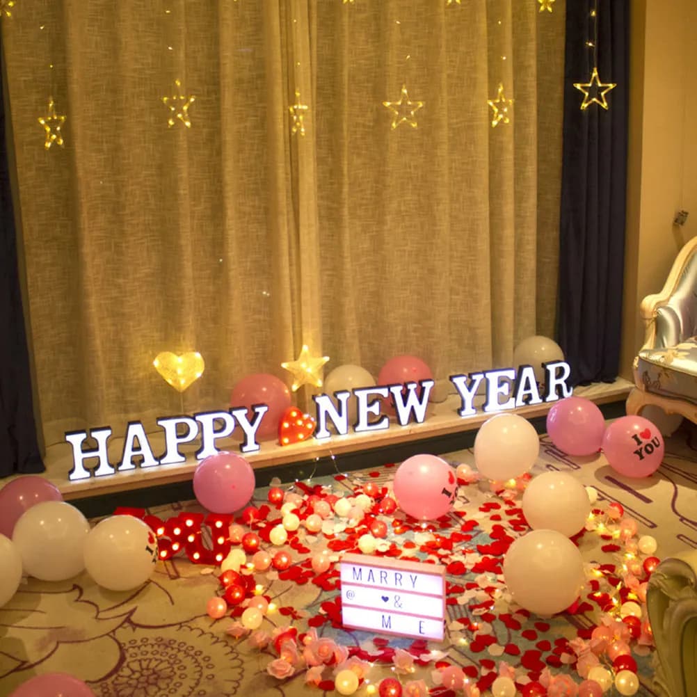 Insegna Luminosa a LED con Lettera H, Luce Notturna al Neon Bianca, Decorazione per Matrimoni e Feste, Lampada a LED Romantica per Camera da Letto, Funzionamento a Batteria