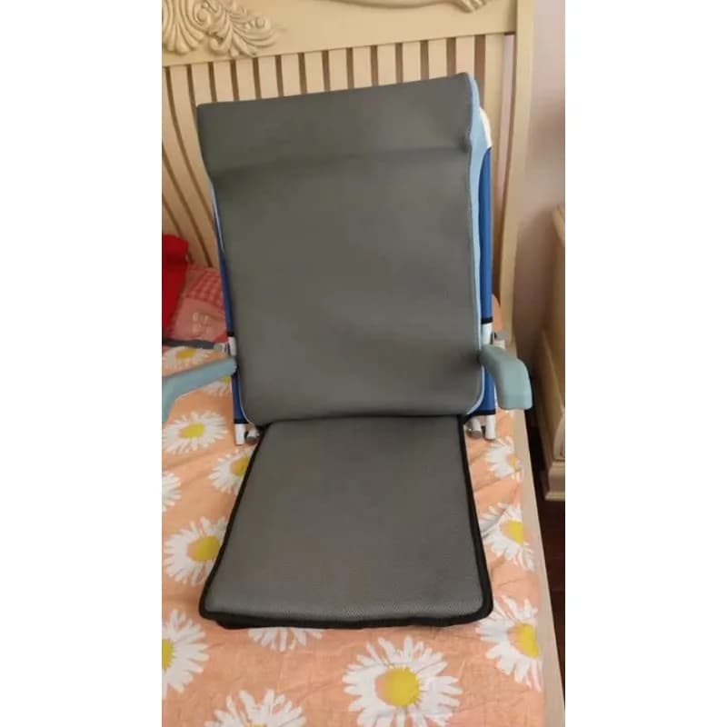 Binario di assistenza stabile per letto per anziani Cuscino di supporto per schienale reclinabile per letto regolabile Aiuto per il posizionamento del paziente portatile con maniglia