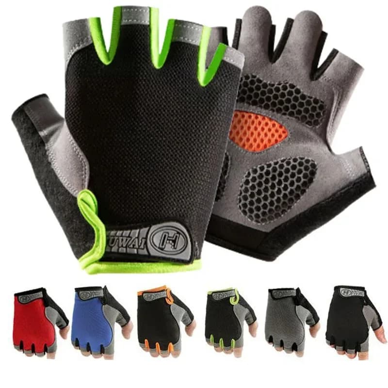 Motorcycle Shock Elastic Shock Gloves Fitness Cycling Mid-Slip Gloves Women's Breathable Bike Gloves