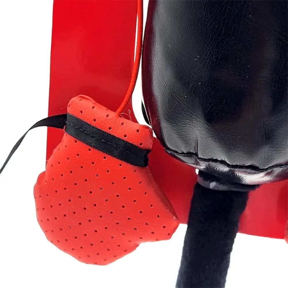 Suction Cup Base Cat Boxing Self-standing Spring Loaded Cat Punching Bag Bite Resistant Scratch Resistant Speed Bag
