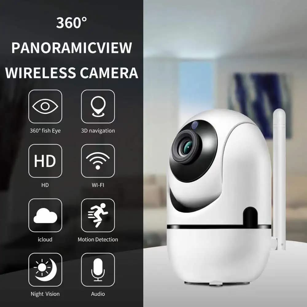 2MP 1080P Ycc365/Tuya APP Rilevazione movimento a colori WIFI PTZ Telecamera dome IP AI Umanoide Sicurezza domestica CCTV Baby Monitor
