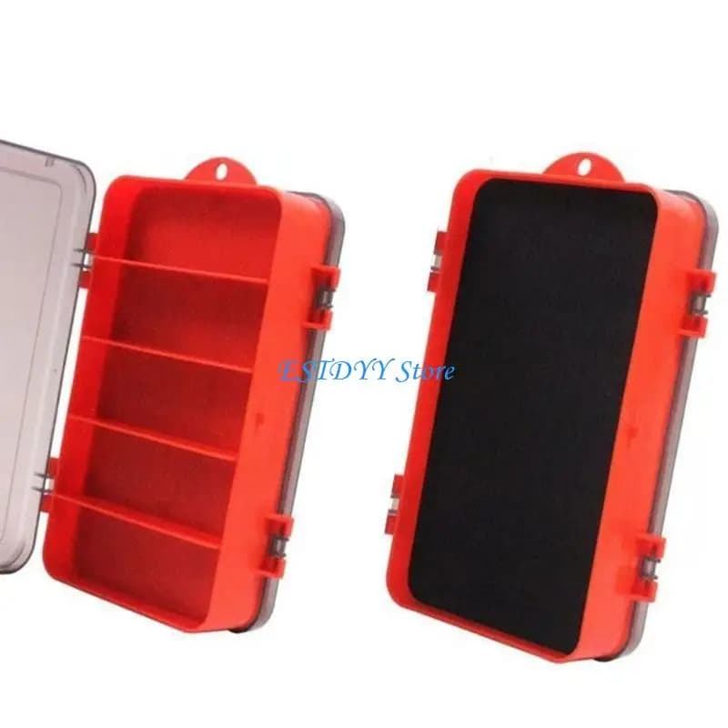 G6DE Fishing baits for squid Container Housing Fishing accessories Visible storage box