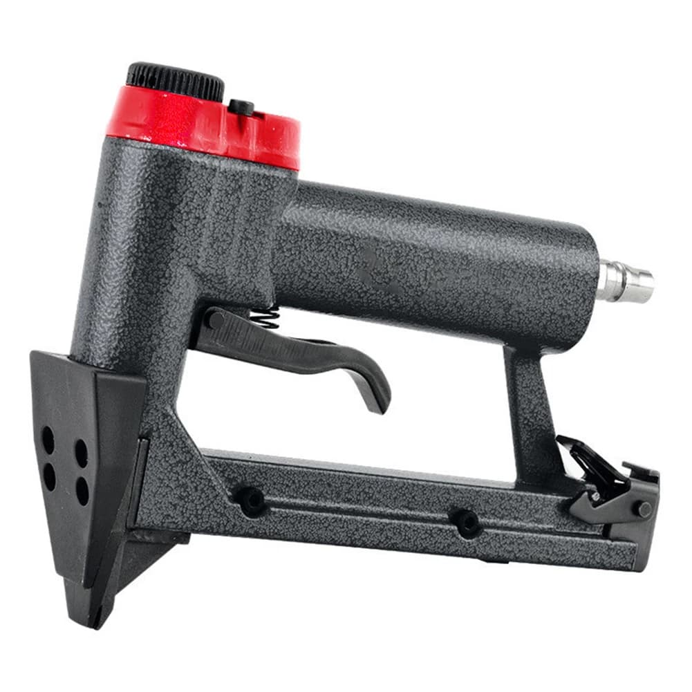Cucitrice pneumatica di scarico regolabile Cucitrice pneumatica Strumento per cornici Controllo del flusso d'aria pulito Funzionamento efficiente