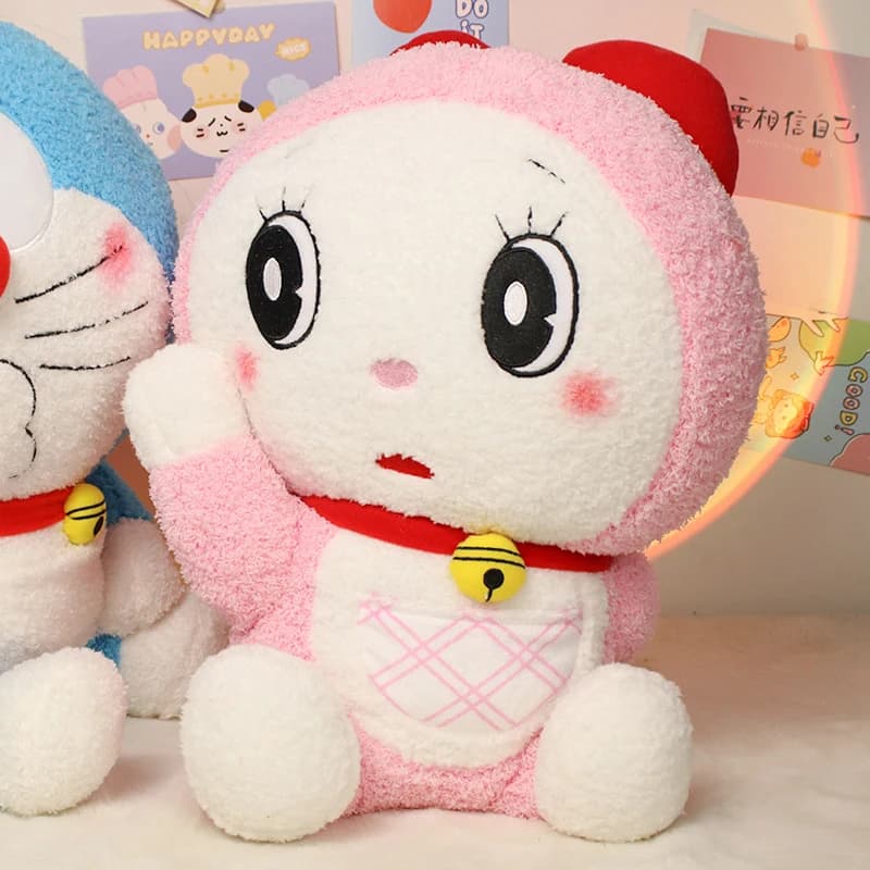 35cm Doraemon Dorami Plush Toys Classic Plushie Cartoon Anime Birthday Pillow Doll Kawaii Stuffed Gift for Childrens Xmas
