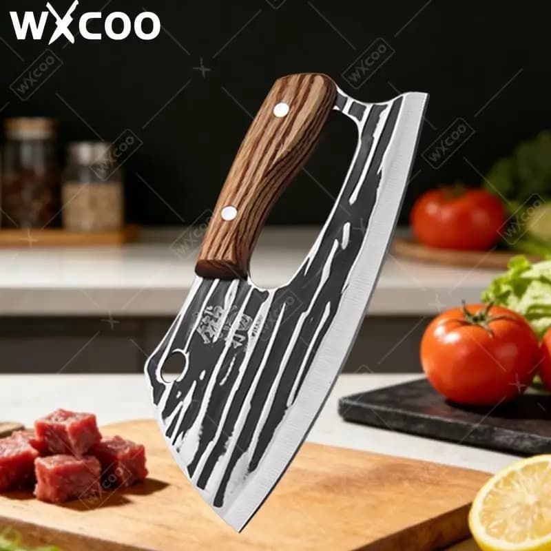 Multifunctional Labor-saving Knife HandForged Kitchen Butcher Knife for Stainless Steel Fruit Vegetable Peeler Boning Knife