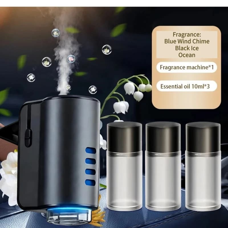 New Auto Air Aromatherapy Diffuser Deodorants For Auto Humidifier Aromatherapy Perfume Oil Ionizer Generator Auto Accessories