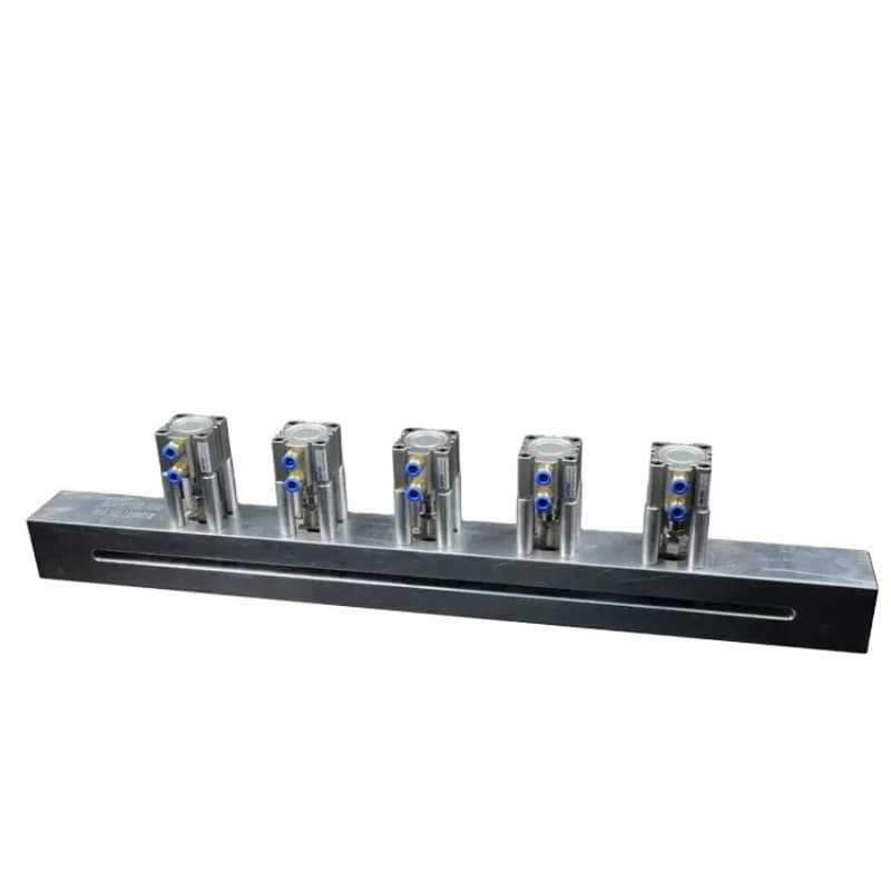 Automatic 5 Rectangular Hole Punch Mold Easy Operation Punching Die for Bag Processing