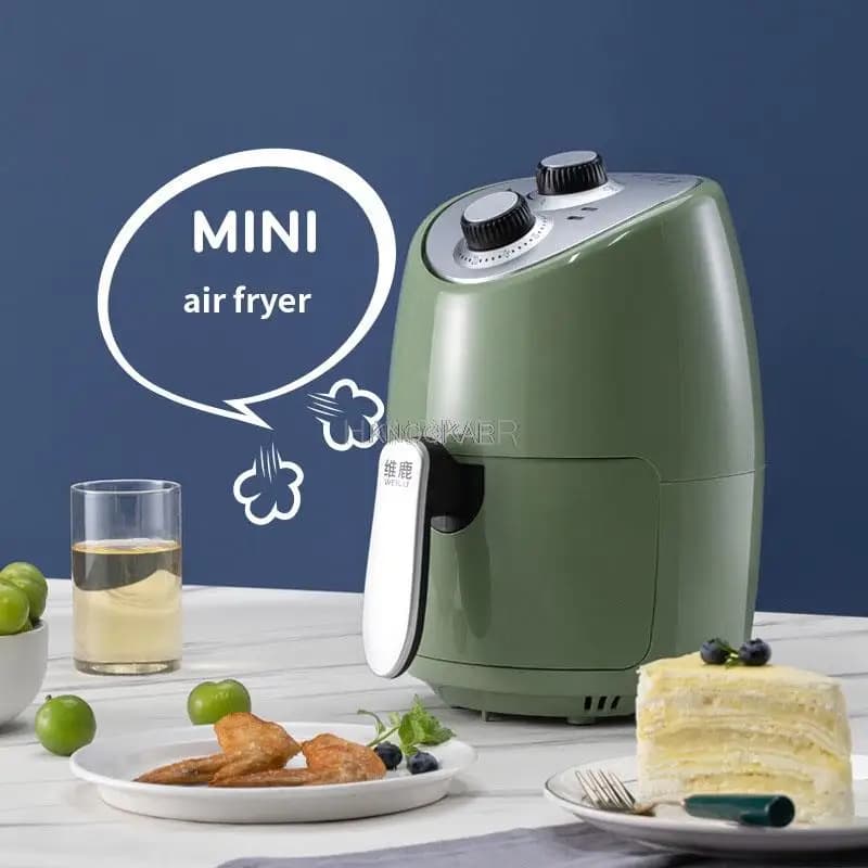 2.6L Per Uso Domestico Mini Aria Pentola Frittata Casa Patatine Senza S fuliggine Macchina Padella Pentola Frittata Pentola Frittata
