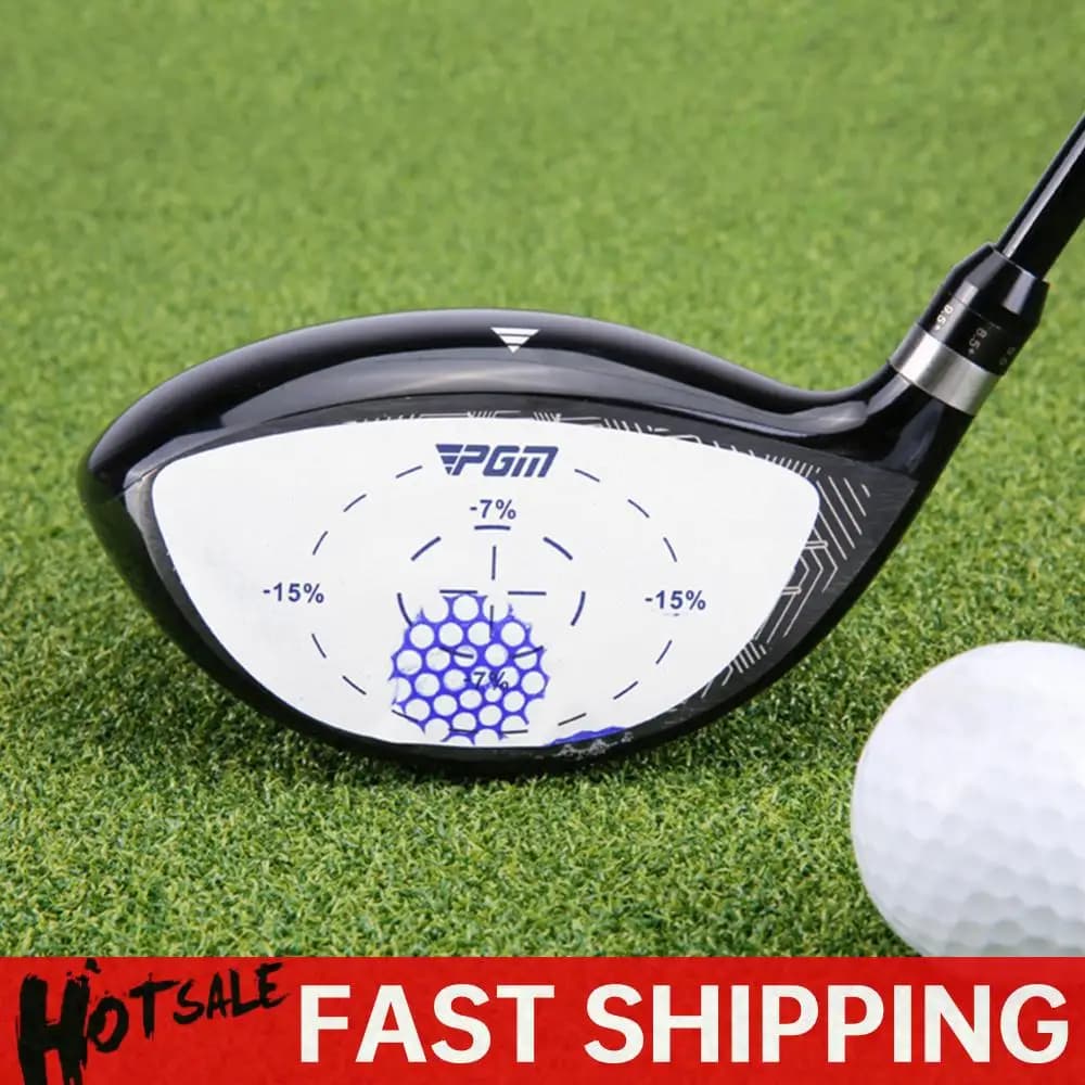 Nastro per impatto da golf Adesivi per attacchi Autosegnamento Analisi dei punti dolci e della consistenza Palla da golf Cercatore di punti dolci per l'allenamento del golf
