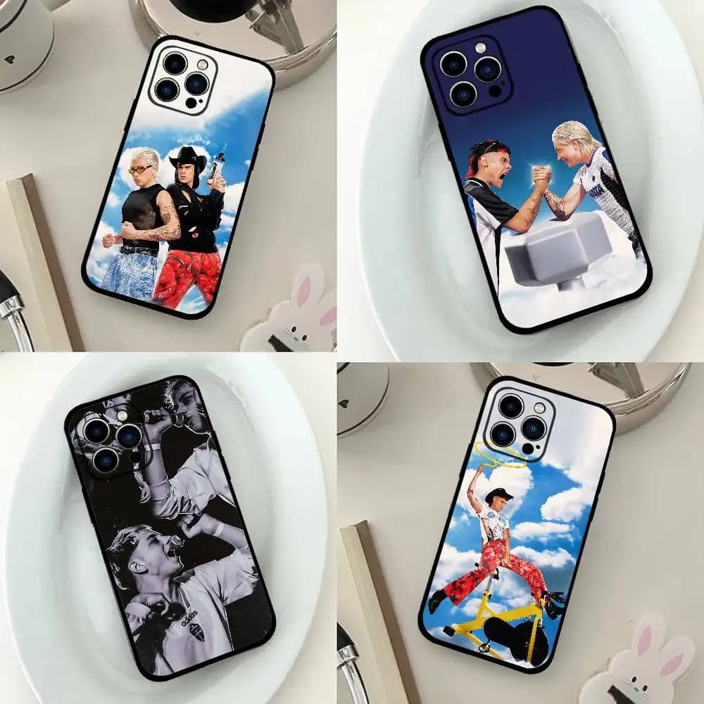 Cover per telefono Paco Amoroso Ca7riel per iPhone 17 15 Pro Max 14 Pro 12 11 13 Mini X XR XS 16 Plus SE