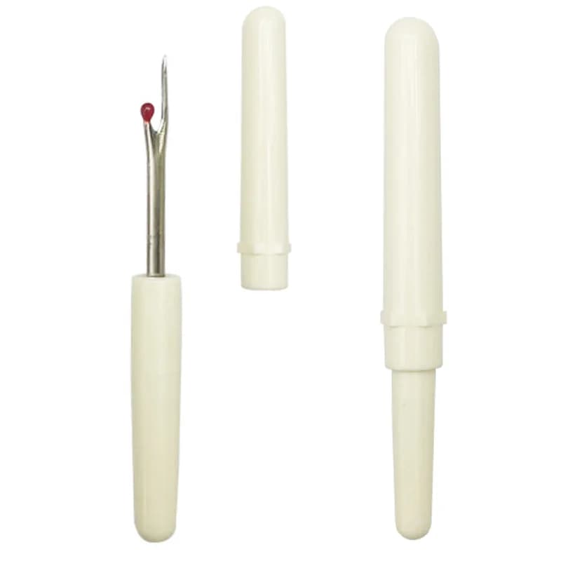 100Pcs/Set Craft Thread Cutter Seam Ripper Stitch Ripper Plastic Handle Sewing Tool 1PCs 8x1cm High Quality Crafts Accessories