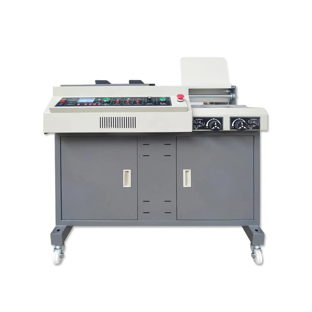 Macchina Professionale per Rilegatura Libri con Controllo PLC, Formato A3 A4, Attrezzatura da Ufficio a Prezzo Conveniente
