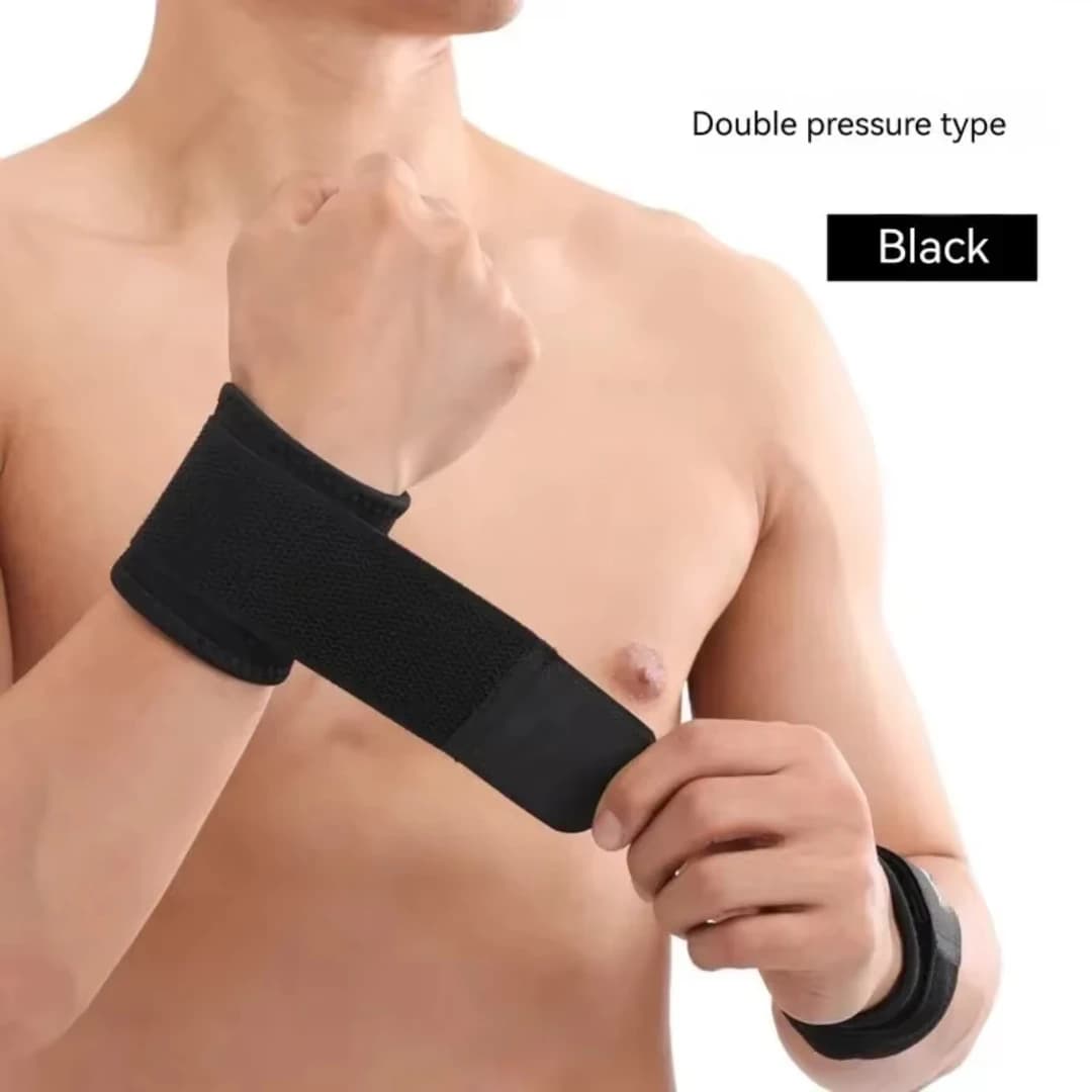 Protezioni per il polso singole Protezioni per il polso sportive Braccialetti Badminton Basket Protezioni per il fitness da pallavolo pressurizzate a avvolgimento sottile