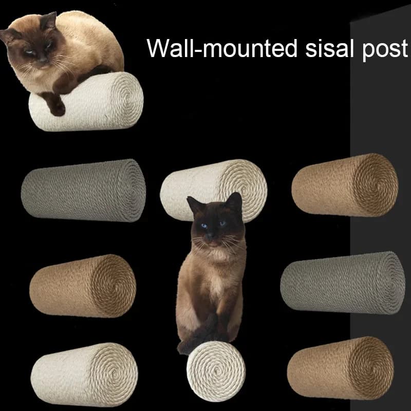 Ponte per scaletta per gatti a parete per tiragraffi per gatti corda di Sisal Cat Tree House Tower Cat Step per Cat Climbing Pet Furniture