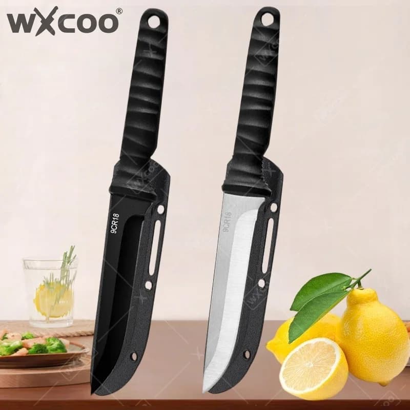 Coltello da Macellaio WXCOO in Acciaio Inossidabile, Accessorio da Cucina per Affettare Carne e Disossare Frutta