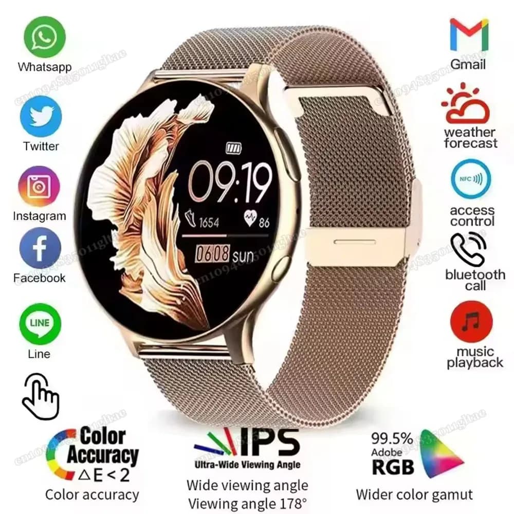 Men Women Smart Watch 6 Pro Voice Call Sport Fitness Smart Watch Heart Rate Sleep Monitoring Waterproof Message Preview Pk HT30