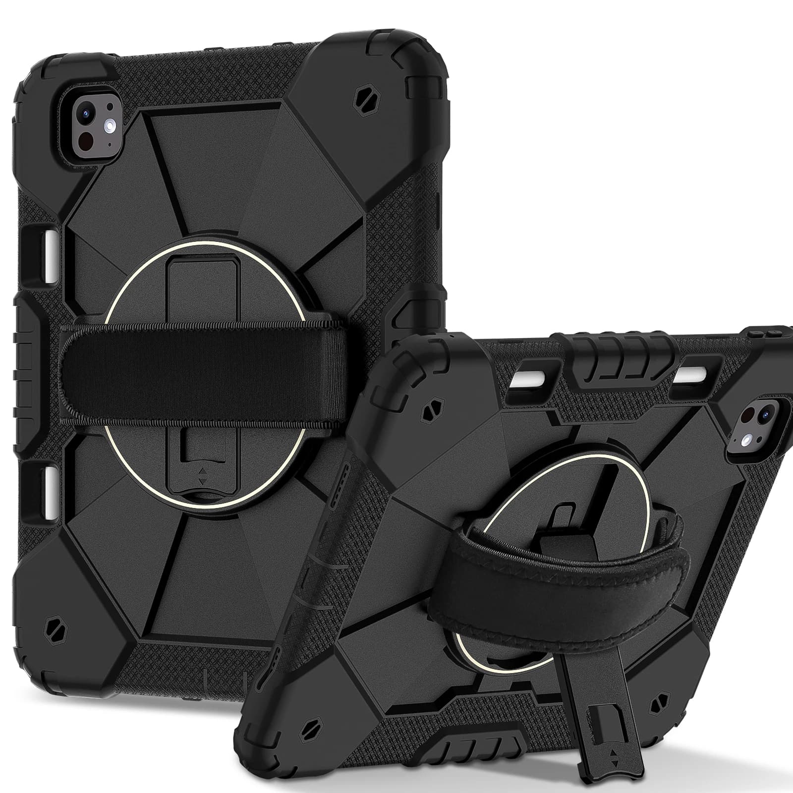 For iPad Case Pro 11 2025 M4 Air 4 5 10.9 Mini Shockproof Stand Case 6 7 8 9th 10th 11th Generation 10.2 inch Hard Tablet Cover