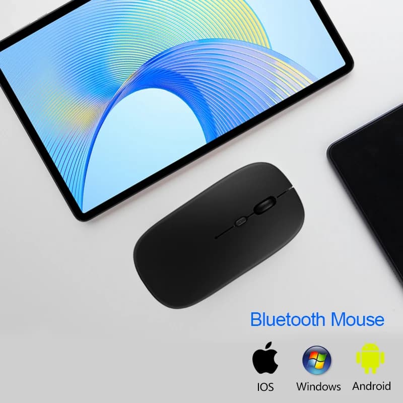 Bluetooth Mouse for HUAWEI Honor Pad X9 X8 Pro 11.5 "ELN-W09 MagicPad 13 Mouse Wireless Rechargeable Mini Mouse Gaming Mute