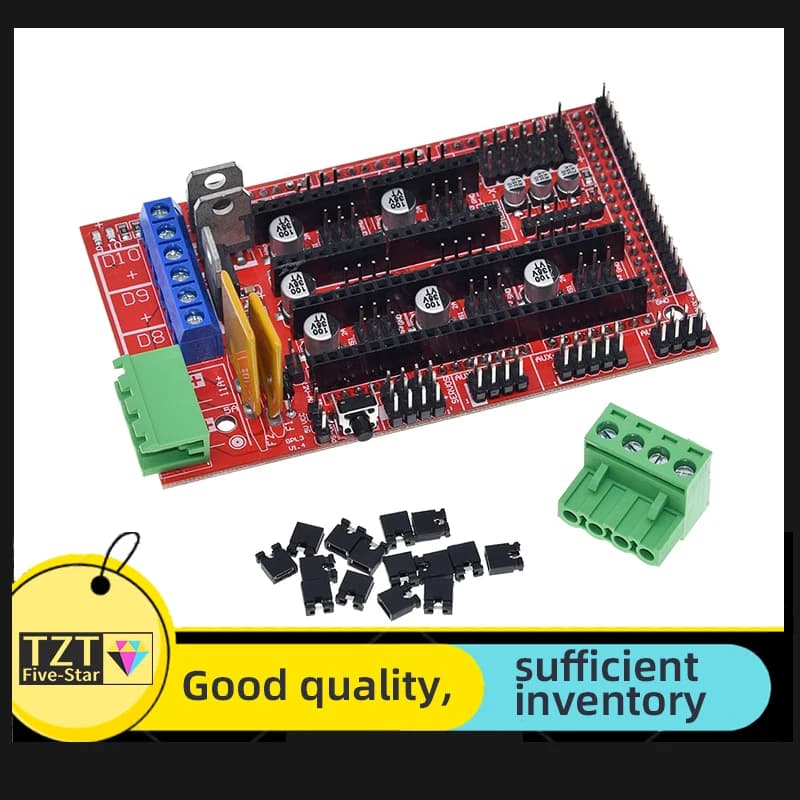 GREATZT 1/2PCS RAMPS 1.4 Pannello di controllo per stampante 3D Reprap MendelPrusa per Arduino