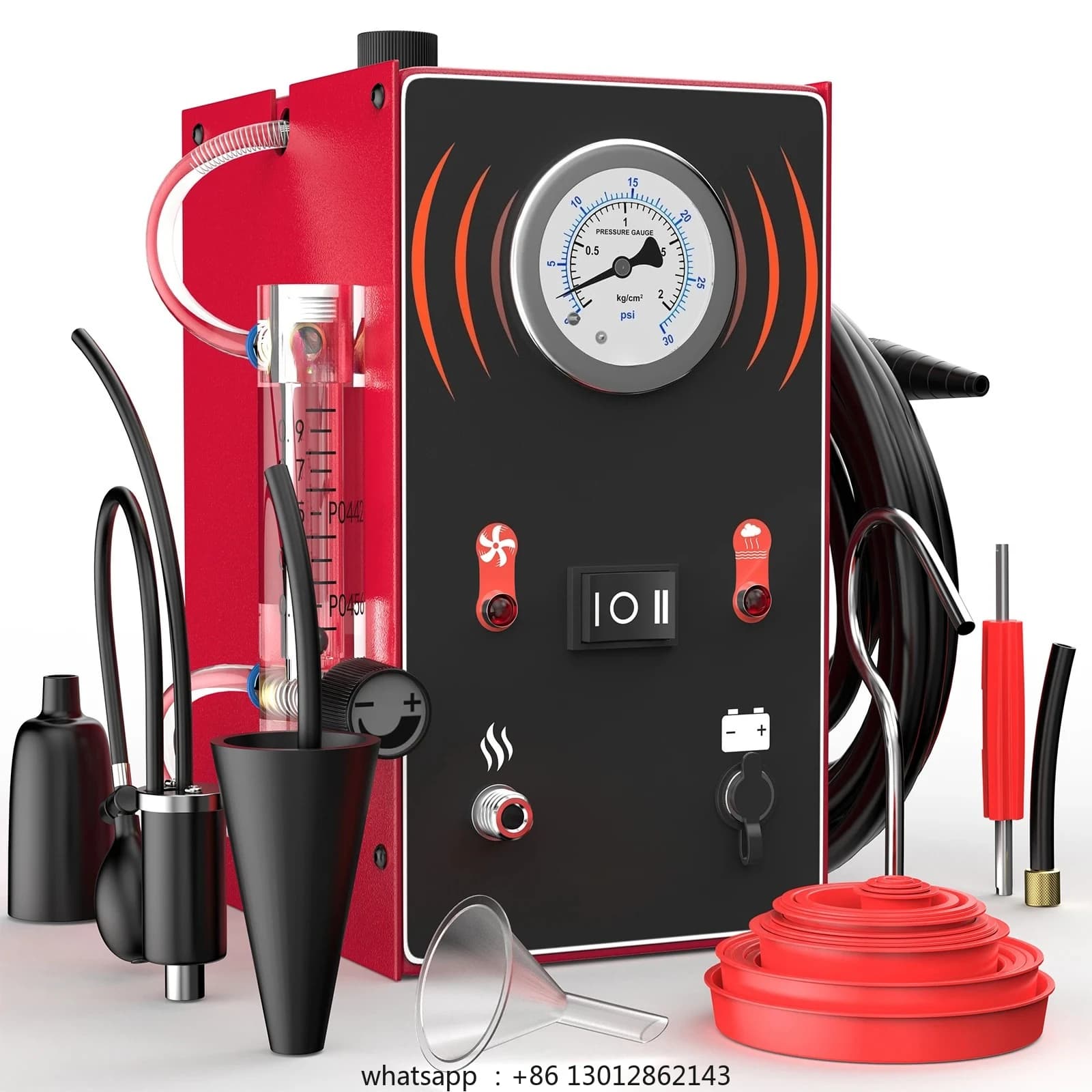 Localizzatore di perdite per rilevatore di vuoto per macchina del fumo per auto S300
