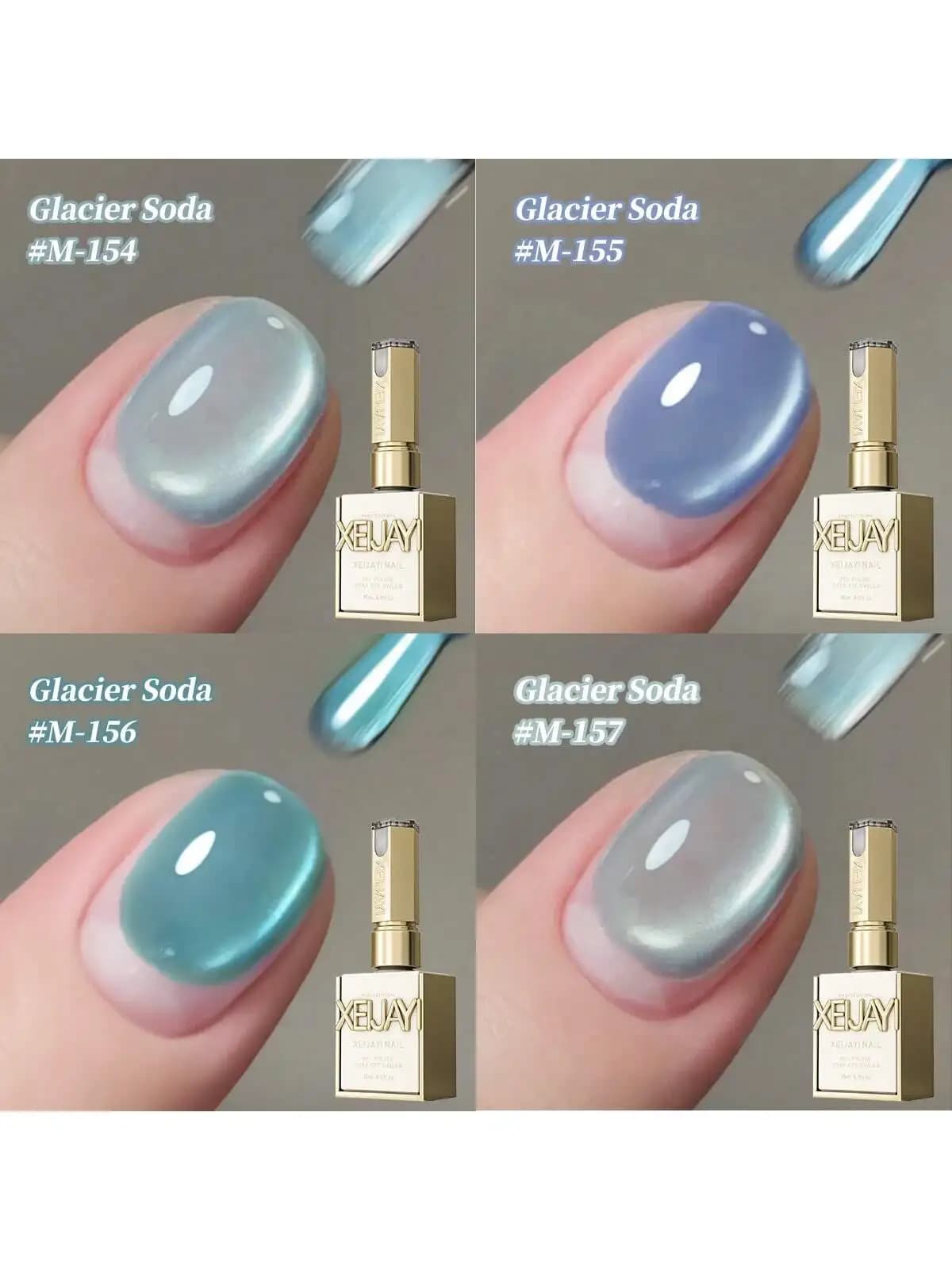 15ml Nuovo popolare smalto gel per unghie Blue Cat Eye Semi permanente Nail Art Soaking UV LED Nail Salon fai da te