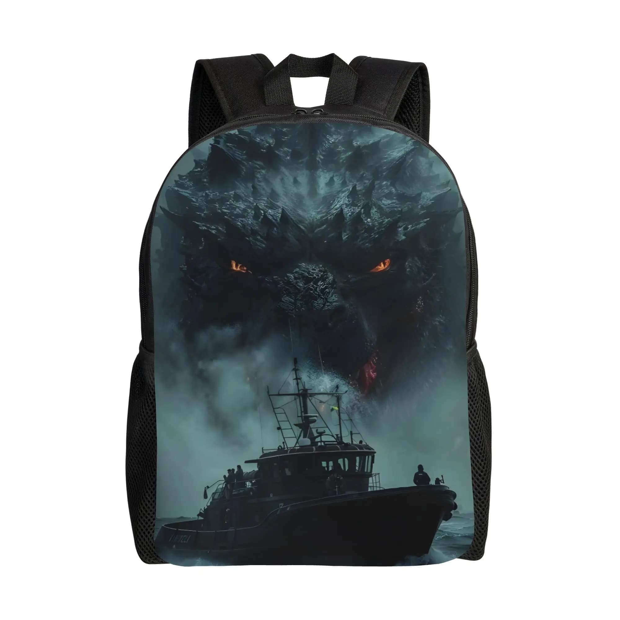 1 pezzo The King Emerges New School Year College Bag Godzilla Office Staff Zaino