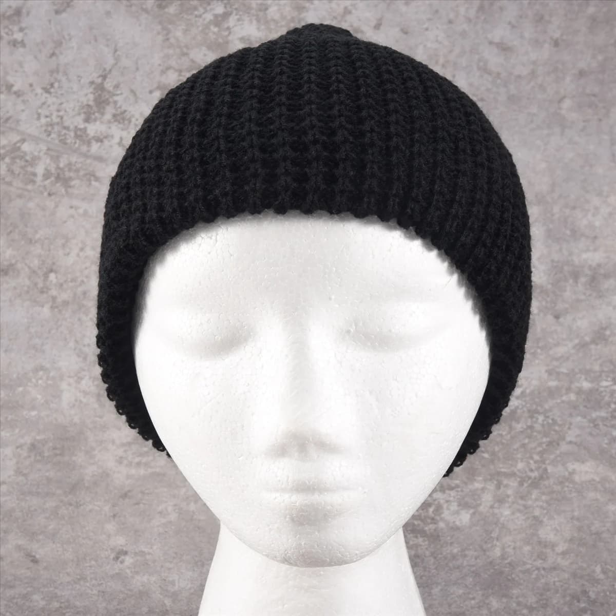 Dress Up Long men's cap slouchy knit for summer winter oversize black