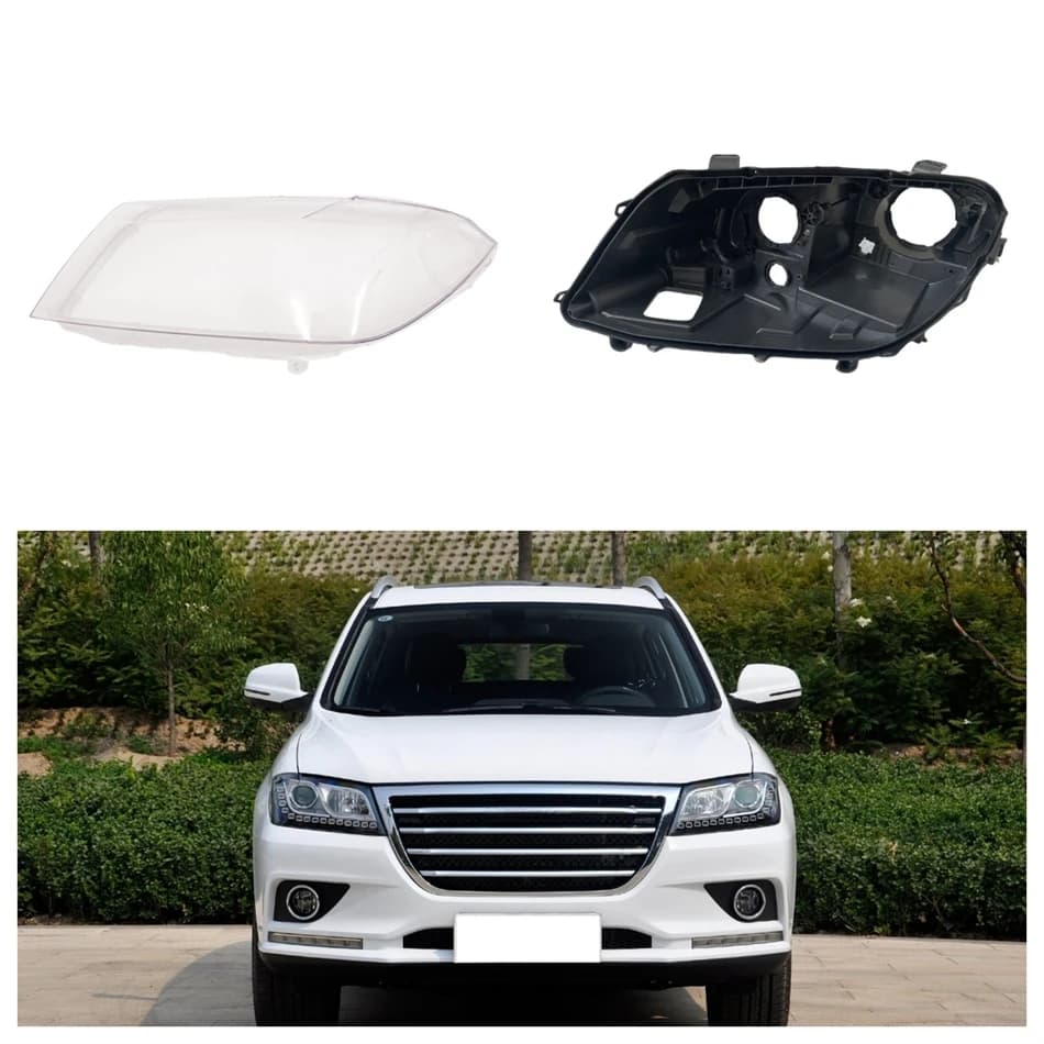 For Great Wall Haval H2 Red Label 2014 2015 2016 2017 2018 Car Base Head Lamp Shell Car Light Bulb Holder Front Headlight Cover