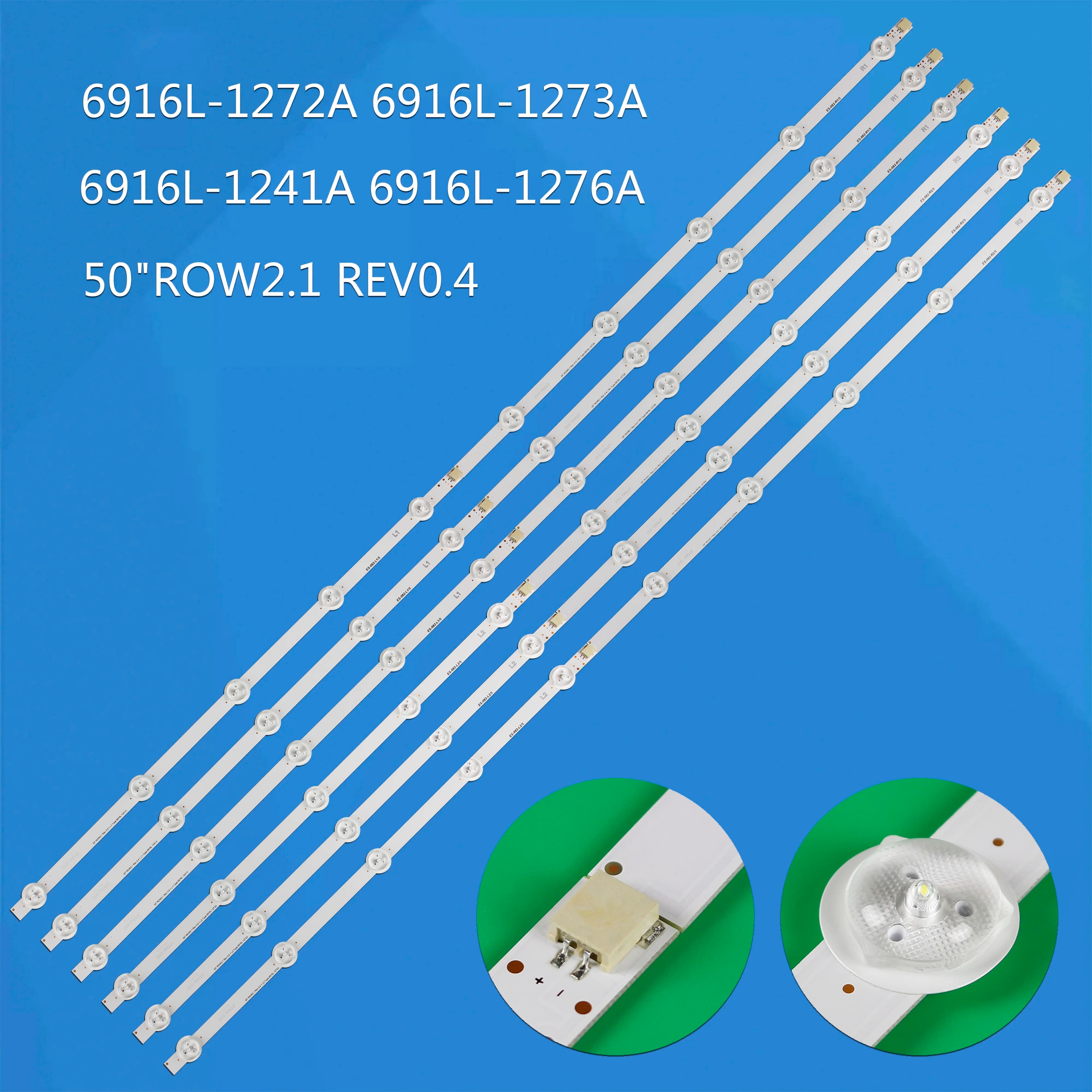 Striscia di retroilluminazione a LED 10 lampade per 50LA613 50LN577 50LA620 50LN578 50LN570 50LN575 50LA6210 50LA6130 50LN5310 50LN5406 50LN575S-ZE