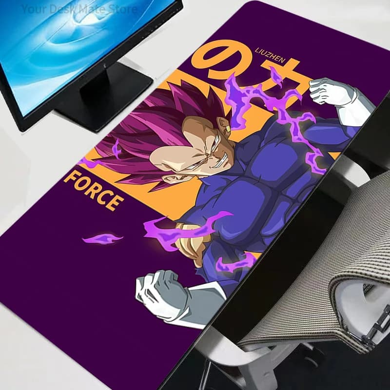 Tappetino per mouse Dragon Ball Anime Gamer Accessori da gioco Tappetino per tastiera Varmilo per PC Tappetino da scrivania XXL Tappetino per mouse durevole