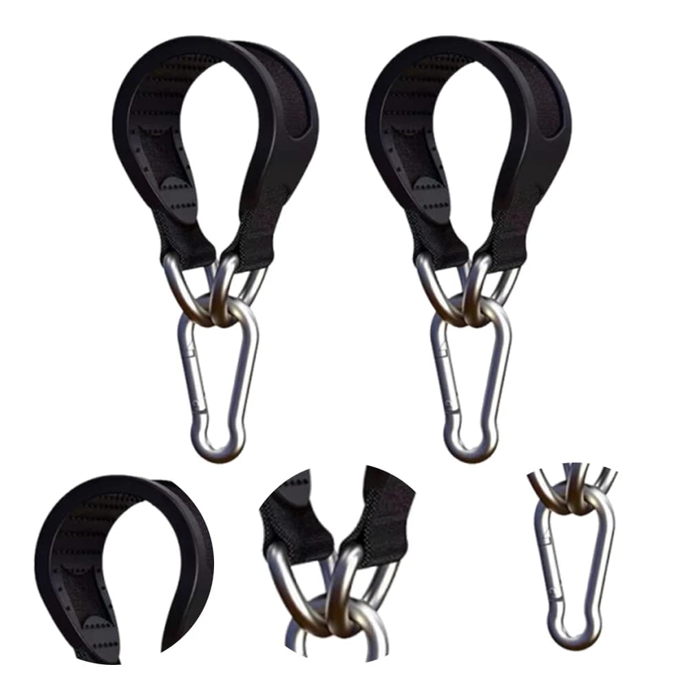 2Pcs Boxing Bag Hanger Anti-Slip Punching Bag Mount Strap Wear Resist Heavy Strap Boxing Bag Mount for Exercises Equipment