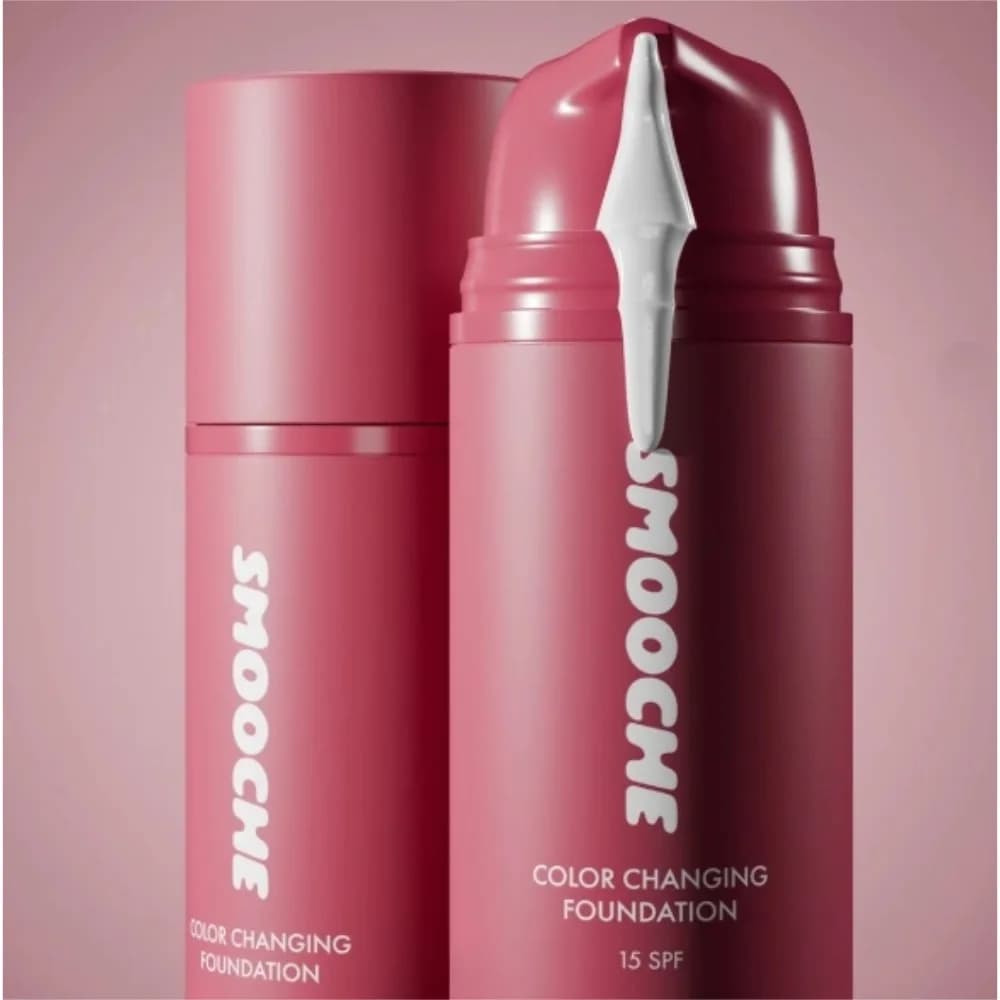 Smooche Original Concealer Base Viso Trucco Glicerina Vitamina E Fondotinta Liquido Naturale alle Erbe Fondotinta che Cambia Colore