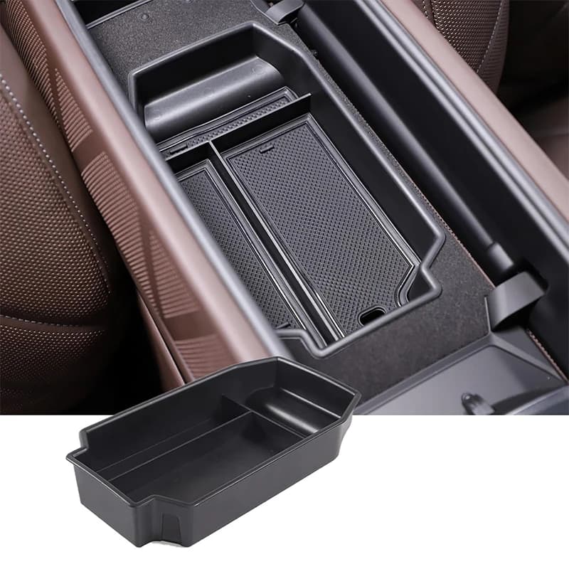 Organizer per Bracciolo Centrale Auto in ABS per BMW Serie 7 G70 2022-2026, Accessori Interni per Auto