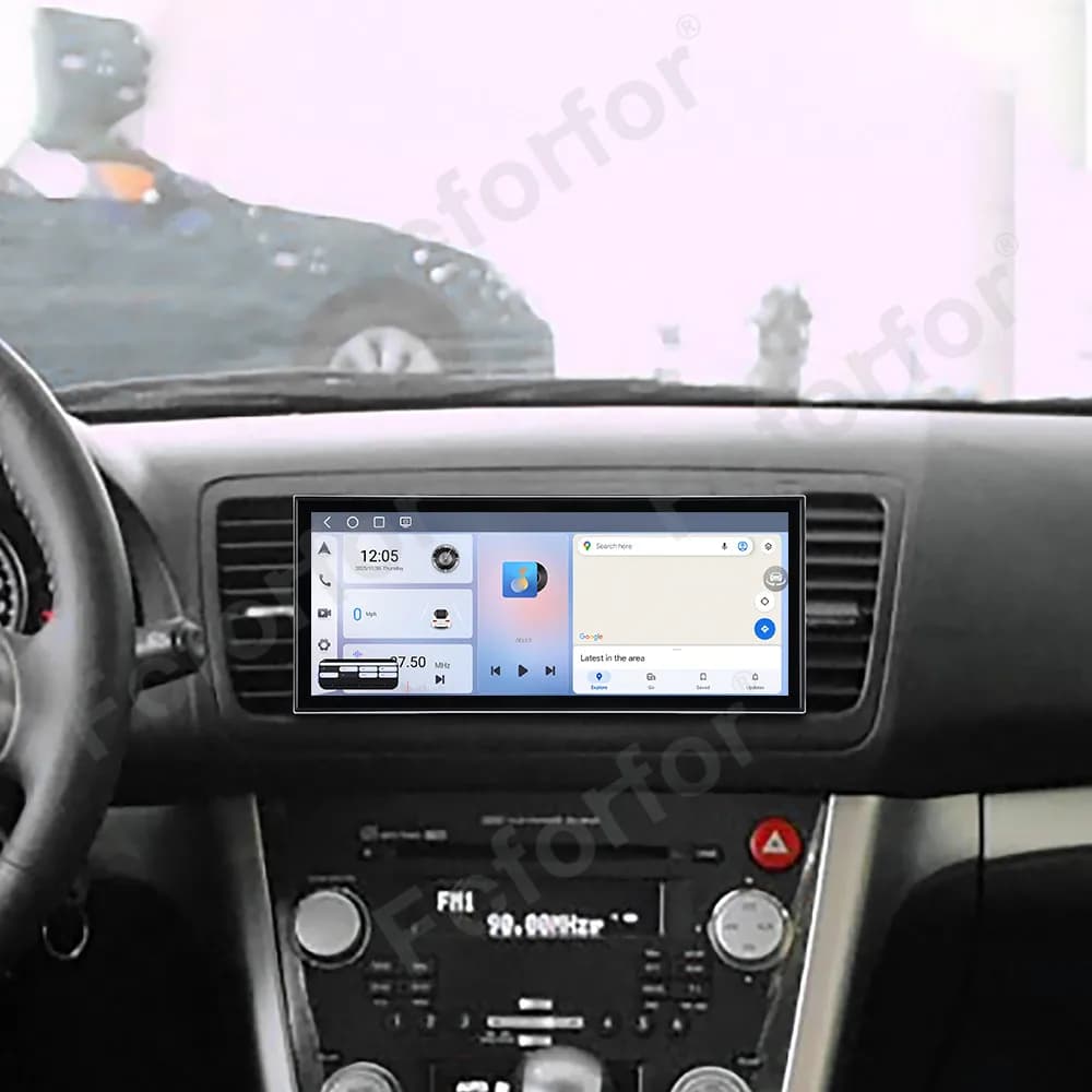 Navigatore GPS per Auto Subaru Legacy Outback 2004-2009, Schermo 15.8 Pollici, Stereo Bluetooth, CarPlay e Android Auto