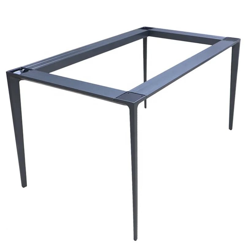 Tavolo da pranzo con base tavolo da pranzo tavolo da pranzo regolabile in lega di alluminio massiccio gambe per mobili in legno
